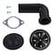 Wastemaid 1/2 HP Garbage Disposal Anti-Jam and Corrosion Proof with Stainless Steel Impellers 10-US-WM-158-3B - alternate 3
