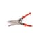 Crescent Utility Snip, 10-1/2 in OAL, Straight Cut, Steel Blade, Non-Slip Grip Handle, Orange Handle M300N - alternate 7