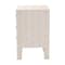 Baxton Studio Leyna Modern Beige Faux Shagreen 3-Drawer End Table 251-13969-ZORO - alternate 7