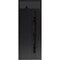 Vdomdoors Steel Door Dekton 0163 Ardesia Nero Top Exterior Window Sidelite Entry Door Painted W36xH80+16 Left DEKTON0163EXD-ARD-W36xH80+16-LH-I - alternate 1