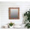 Homeroots 46" Brown Solid Wood Geometric Starburst Framed Accent Mirror 521570 - alternate 5
