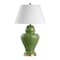 Jonathan Y Sagwa 33" Ceramic/Iron Modern Classic LED Table Lamp, Green JYL6618A - alternate 6