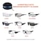 Ergodyne Safety Glasses Hard Case, Zipper, Black 19226 - alternate 6