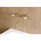 Kingston Brass Double-Handle Wall Mount Bathroom Faucet, Brushed Brass KS1217PL - alternate 4