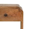 Homeroots 16" Beige Solid Wood One Drawer Nightstand 651507 - alternate 13