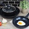 Oster Hawke 8 Inch Ceramic Nonstick Aluminum Frying Pan in Dark Blue 139137.01 - alternate 4