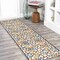 Jonathan Y Atrani Scroll Trellis Cream/Blue/Red 2 ft. x 8 ft. Indoor/Outdoor Runner Rug AMC110A-28 - alternate 1