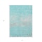 Homeroots 5' X 8' Aqua And Teal Blue Abstract Washable Indoor Outdoor Area Rug 609445 - alternate 5