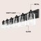 Jonathan Y Irving 40" 6-Light Seeded Glass/Iron Modern Contemporary LED Vanity Light, Black JYL7621B - alternate 6