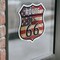 Signmission Route Us 66 Flag, 4 inch X 4 inch, Vinyl Decal, 2PK SHI-D-2PACK-4-483 - alternate 4