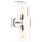 Jonathan Y Giles 16 in. 2-Light Farmhouse Industrial Iron Cylinder LED Sconce, Nickel/Clear JYL9548C - alternate 8