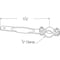 Grote Lighting Stainless Steel Extension Arms & Clamp Assemblies for Stack Mirrors, 6.7 x 2.9 x 0.4 in. 10073 - alternate 5