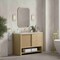 James Martin Vanities Marigot 48" Single Vanity, Sunwashed Oak, w/ 3 CM Siberian Silestone Top D404-V48-SWO-3SFR - alternate 7