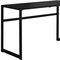 Homeroots 48" Black Glass Computer Desk 333496 - alternate 2
