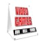 Signmission Video Games, 36 Inch x 24 Inch A-frame Yard Sign, Plastic Sign SBC-2436-Video Games - alternate 1