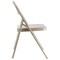 Elama 4 Piece for Indoor and Outdoor Metal Folding Chairs in Beige ELM-J0336A-B - alternate 4