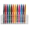 Pentel Sign Pen Brush Tip, Assorted Ink Colors, 12-Piece Set in Plastic Box SES15CPC12 - alternate 3