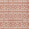 Homeroots 5' X 8' Salmon And Ivory Geometric Washable Indoor Outdoor Area Rug 613802 - alternate 4