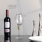 Dinewares Set of 2 Gold-Rimmed Red Wine Glasses with Diamond Rhinestone Accent - 18 oz, 10 Inches Tall - QI004758.GD.2 - alternate 7