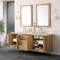 James Martin Vanities Laurent 72" Double Vanity, Light Natural Oak, w/ 3 CM Tajnar Eclos Top 545-V72-LNO-3TJR - alternate 6