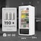 Yeego 21 in.W 7 cu. ft.Commercial Glass Door Merchandiser Display Refrigerator YG-SC-200-ZO - alternate 6