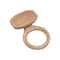 Homeroots Traditional Solid Teak Heavy Duty Towel Ring 475855 - alternate 7