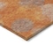 Homeroots 3' X 5' Orange Silver And Peach Polka Dot Washable Indoor Outdoor Area Rug 614683 - alternate 8