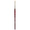 Princeton Velvetouch Round Brush, Synthetic Bristles, Short Handle Mixed Media Paintbrush, Size 6, 3PK P3950R6 - alternate 3