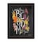 Homeroots Bloom with Grace 1 Black Framed Print Wall Art 416125 - alternate 1