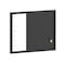 Martha Stewart Everette 24in.x18in. Magnetic Calendar Dry Erase Board and Chlk Board w/Liq Chlk Mrkr and Mgnts, Blk BR-PM-COM-MW1MB2-4561-BK-MS - alternate 1