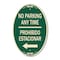 Signmission No Parking Anytime Prohibido Estacionar With, 12 In X 18 In Architectural, Heavy Gauge Aluminum A-OV-G-1218-23767 - alternate 1