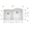 Blanco Diamond 1-3/4 Low Divide Reverse, White 441603 - alternate 3