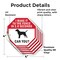 Signmission I Make It to The Fence In 2.8 Secon, 4 inch X 4 inch, Vinyl Decal, 5PK OC-D-5PACK-4-61 - alternate 3