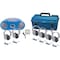 Hamiltonbuhl Basic Cassette/CD/AM-FM Listening Center 6 stations LCP/CD385/6SV - alternate 1
