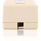 C2G CAT5E SURFACE MOUNT BOX 1-PORT WHT 3835 - alternate 5