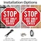 Signmission Stop Exit Only Do Not Enter, 10 inch X 10 inch, Aluminum Metal Signs, 2PK OC-A-2PACK-10-10 - alternate 5