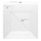 Smarty Had A Party Clear Square Plastic Dinnerware Value Set (120 Dinner Plates + 120 Salad Plates), 240PK 6929VP-CASE - alternate 9