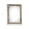 Homeroots 13" x 19" Gray Solid Wood Hanging Picture Frame 380369 - alternate 2