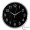 Clockswise 16-in Round Quartz Wall Clock Non-Ticking Battery Operated with Silent Sweep Movement,  QI004745.BK.16 - alternate 5