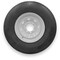 Steelbull - Steel Master SteelBull ST215/75R14 8 Ply TL Highway Rib Tire on a 5 on 4.5 Bolt White Modular Wheel 599374SB - alternate 1