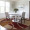 Homeroots 8' Wheat And Burgundy Round Geometric Washable Indoor Outdoor Area Rug 612601 - alternate 5