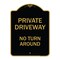 Signmission Black & Gold, 18 Inch x 24 Inch, Heavy Gauge Aluminum A-DES-BG-1824-9927 - alternate 1