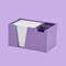 Acrimet Desktop Organizer Pencil, Pen, Paper, Clip, Caddy Holder (Plastic) (Paper Included) (Purple Color) 954.LO - alternate 5