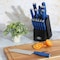 Oster Langmore 15 Piece Stainless Steel Blade Cutlery Set in Dark Blue 123898.15 - alternate 5