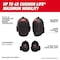 Milwaukee Tool High Mobility Knee Pad, Foam Pad, Plastic Cap, 1 Straps, Black, Red 48-73-6080 - alternate 10