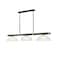 Z-Lite Vanguard Matte Black + Rubbed Brass 3 Light Billiard 3050-3MB-RB-DWL14 - alternate 1