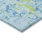 Homeroots 9' X 12' Sky Blue Green And Ivory Striped Washable Indoor Outdoor Area Rug 600928 - alternate 6