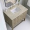 James Martin Vanities Emmeline 36" Single Vanity, Pebble Oak, w/ 3 CM Tajnar Eclos Top D100-V36-PBO-3TJR - alternate 5