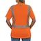 Ergodyne Hi-Vis Shirt, XS, Orange, Short Sleeve 22081 - alternate 4