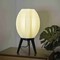 Jonathan Y Wavy 16.5 in. Modern Contemporary Plant-Based PLA 3D Printed Dimmable LED Table Lamp, White/Black USA1000A - alternate 6